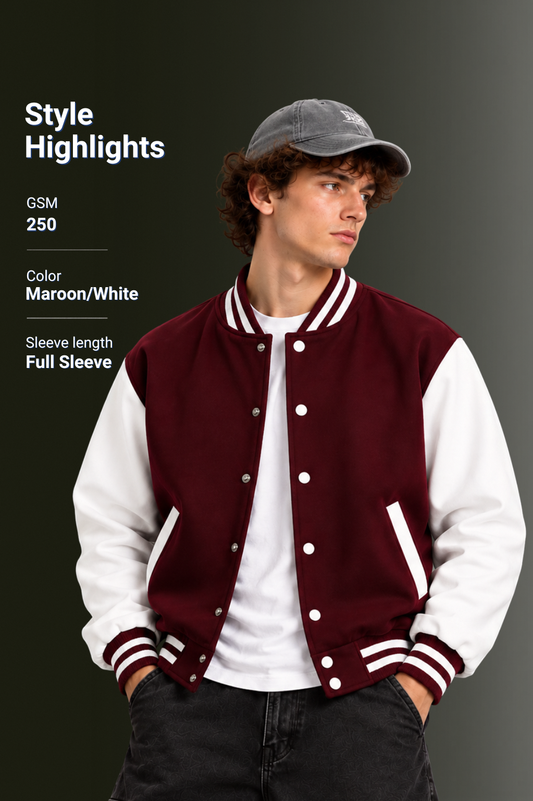 OUTPUFF Varsity Graphic T-Shirt | Campus-Inspired Style