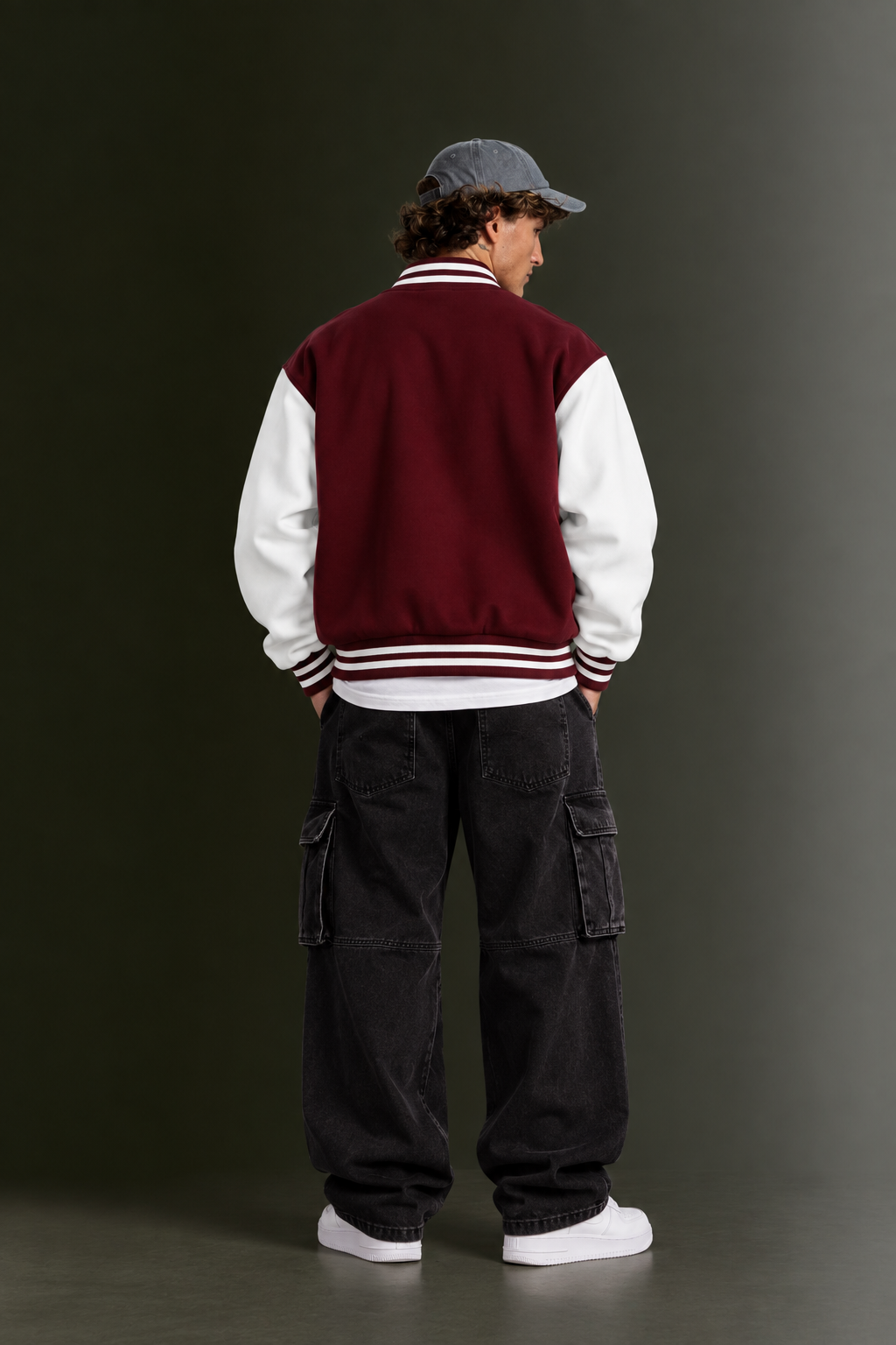 OUTPUFF Varsity Graphic T-Shirt | Campus-Inspired Style