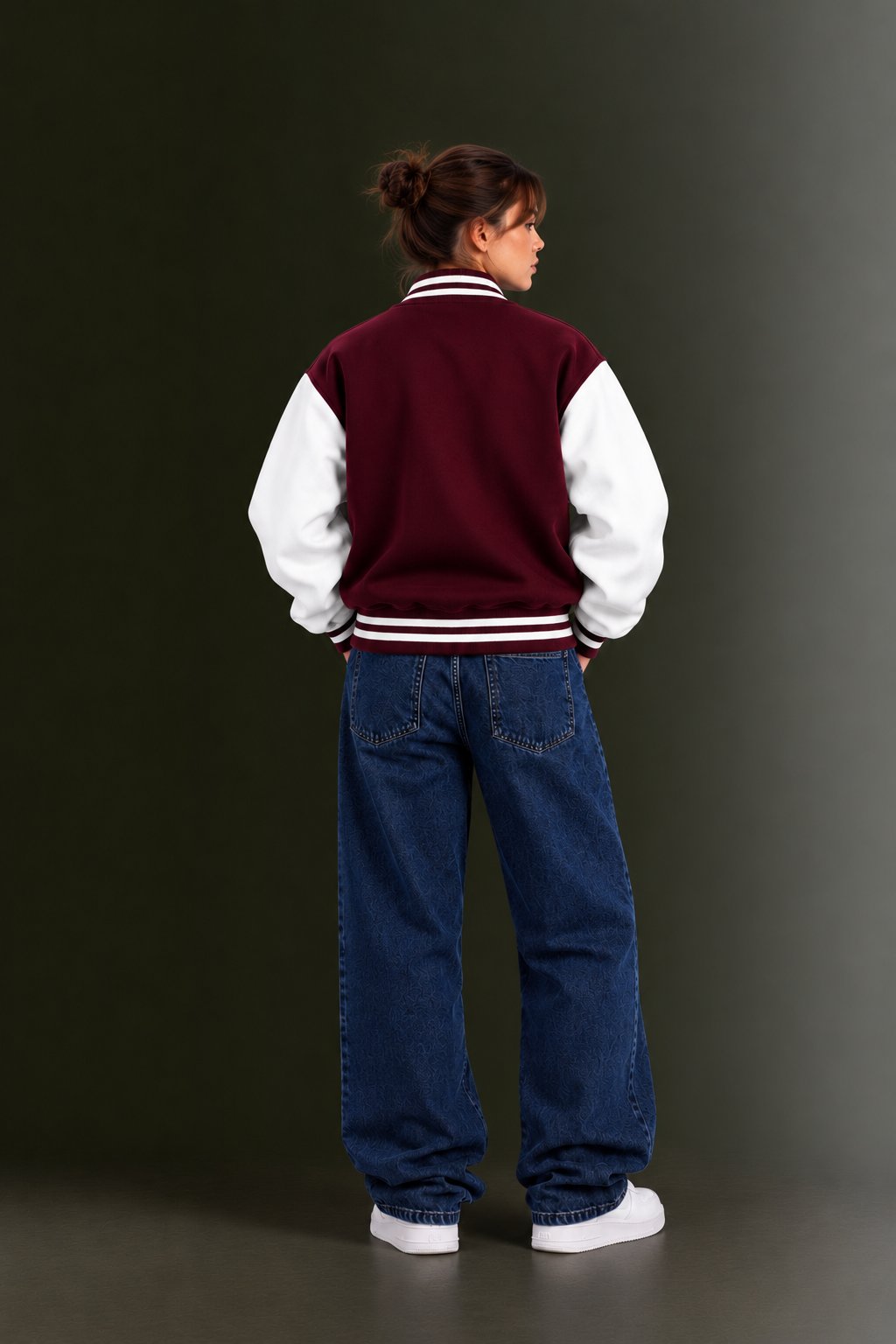 OUTPUFF Varsity Graphic T-Shirt | Campus-Inspired Style