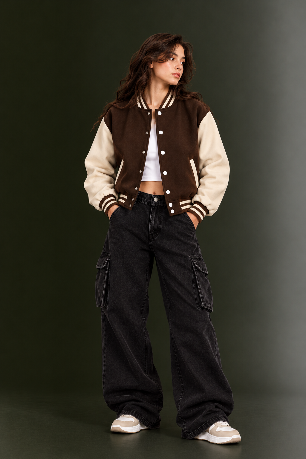 OUTPUFF Varsity Graphic T-Shirt | Campus-Inspired Style