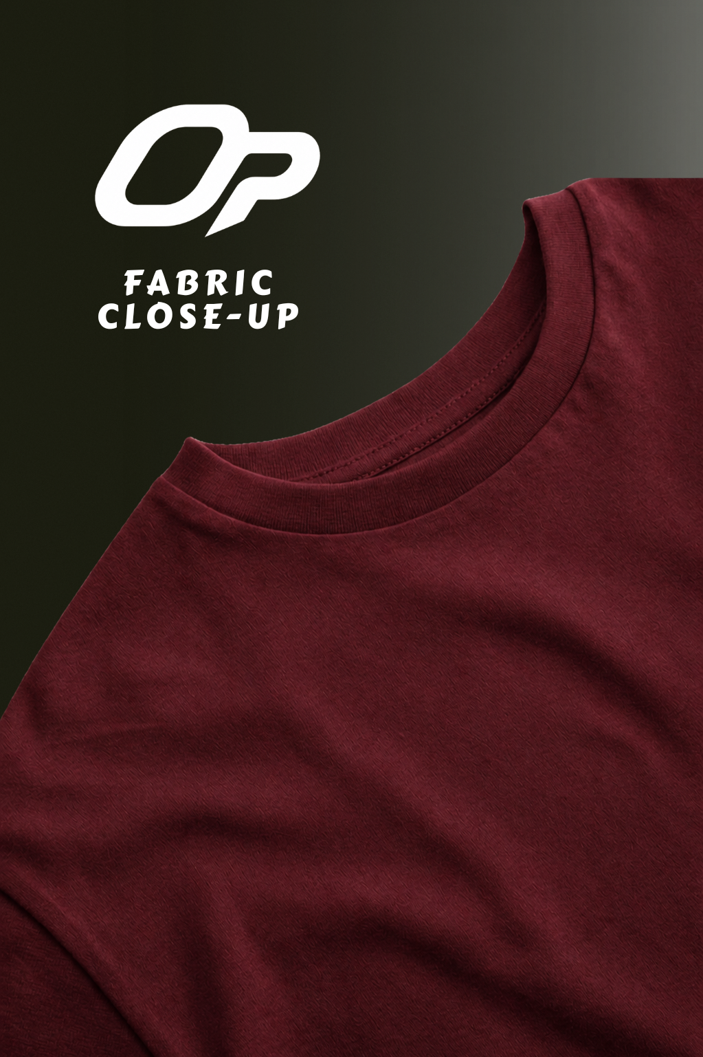 MENS DROP SHOULDER (MAROON)