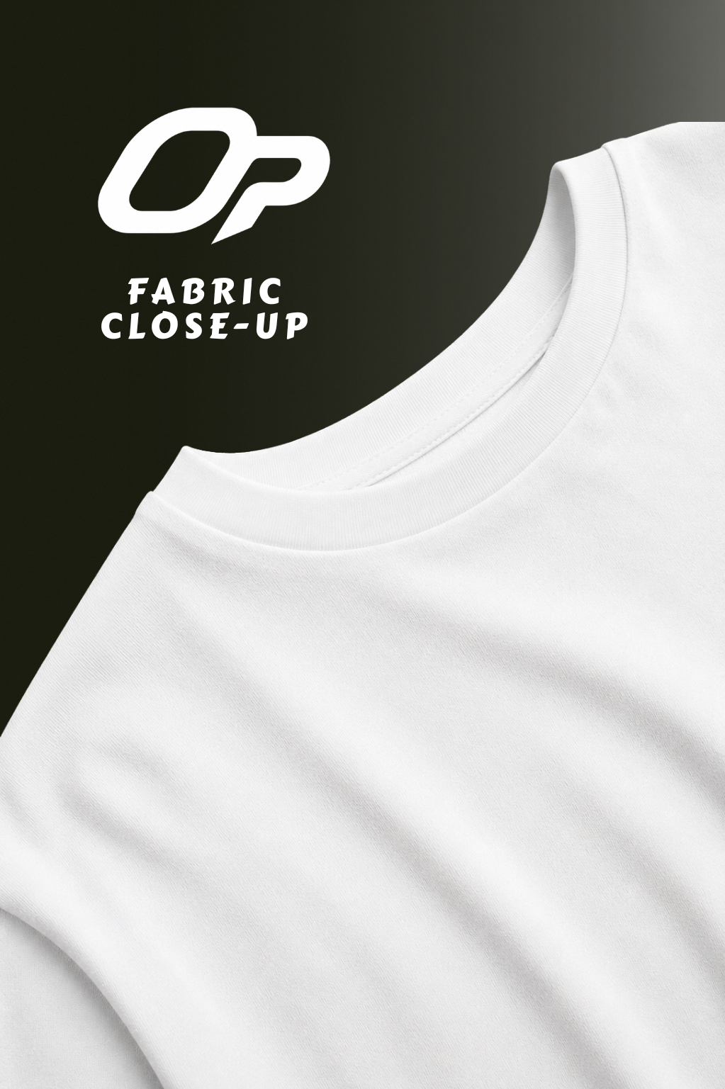 MENS DROP SHOULDER (WHITE)