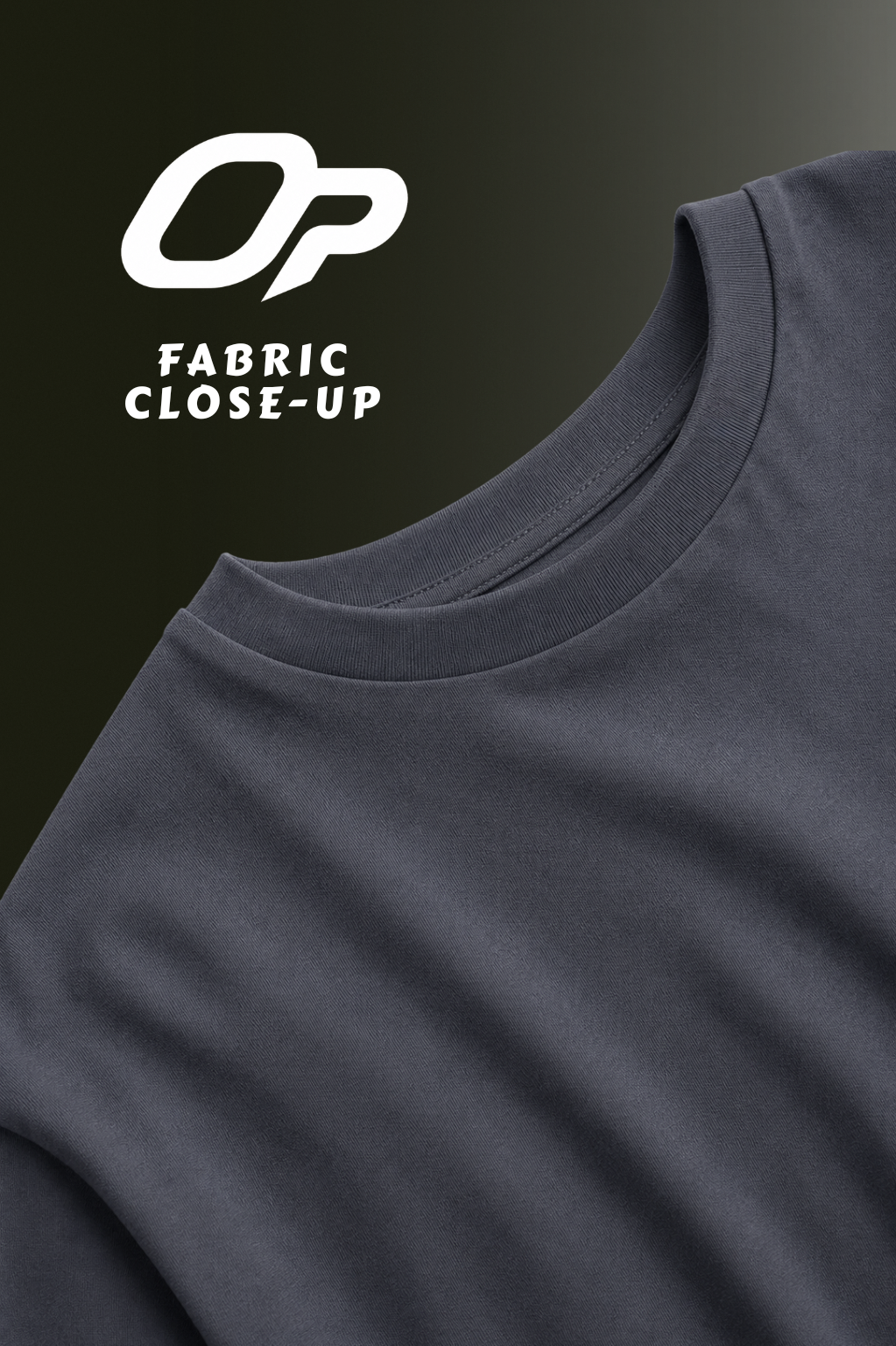 MENS DROP SHOULDER (SLATE GREY)