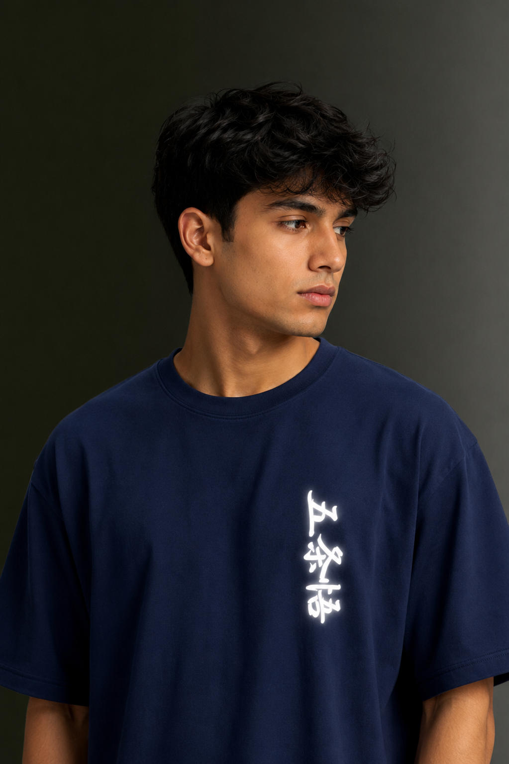 Men's Drop Shoulder Front & Back Printed T-Shirt | Graphic Tee | OUTPUFF