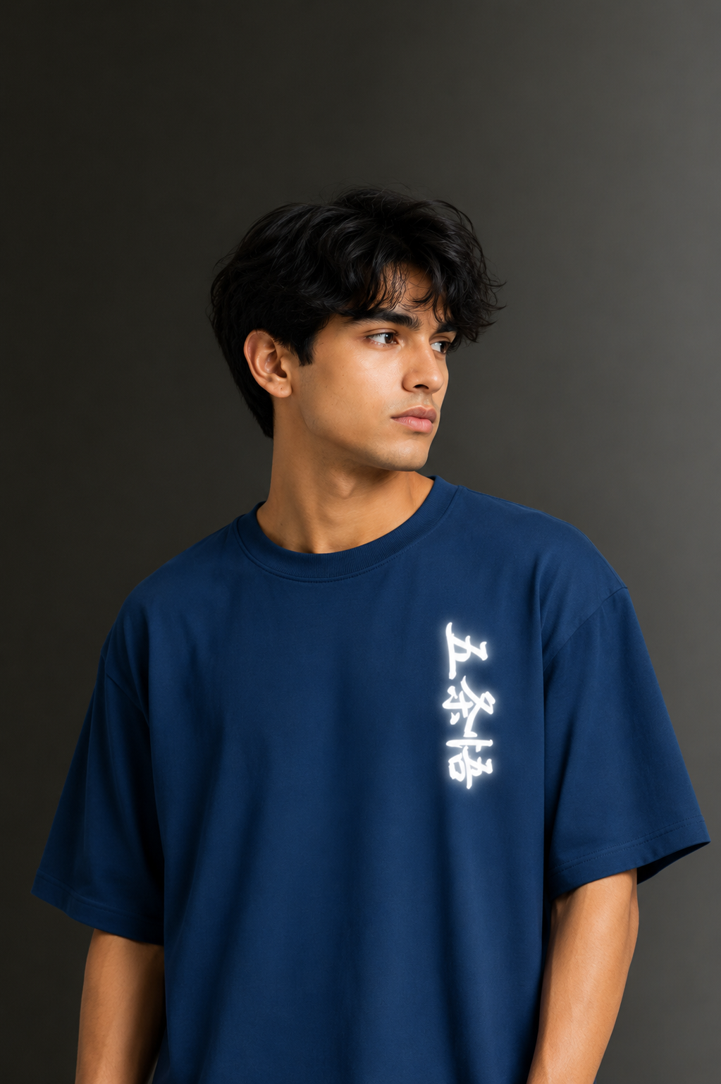 Men's Drop Shoulder Front & Back Printed T-Shirt | Graphic Tee | OUTPUFF