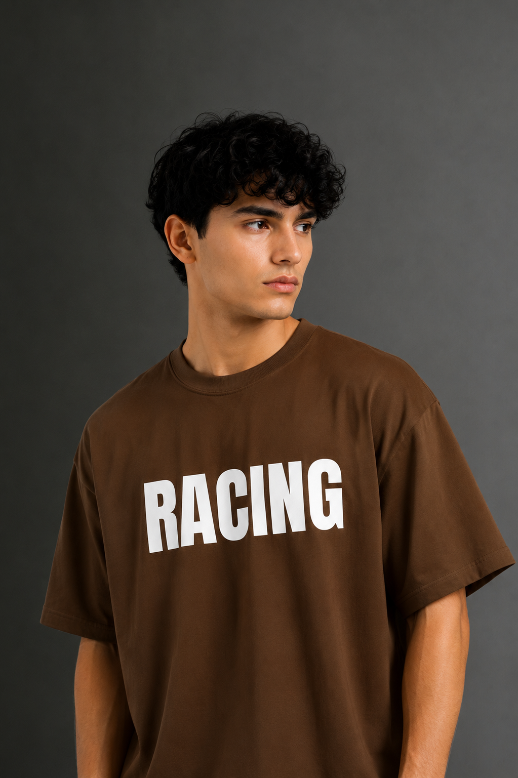 Men's Drop Shoulder Front & Back Printed T-Shirt | Graphic Tee | OUTPUFF