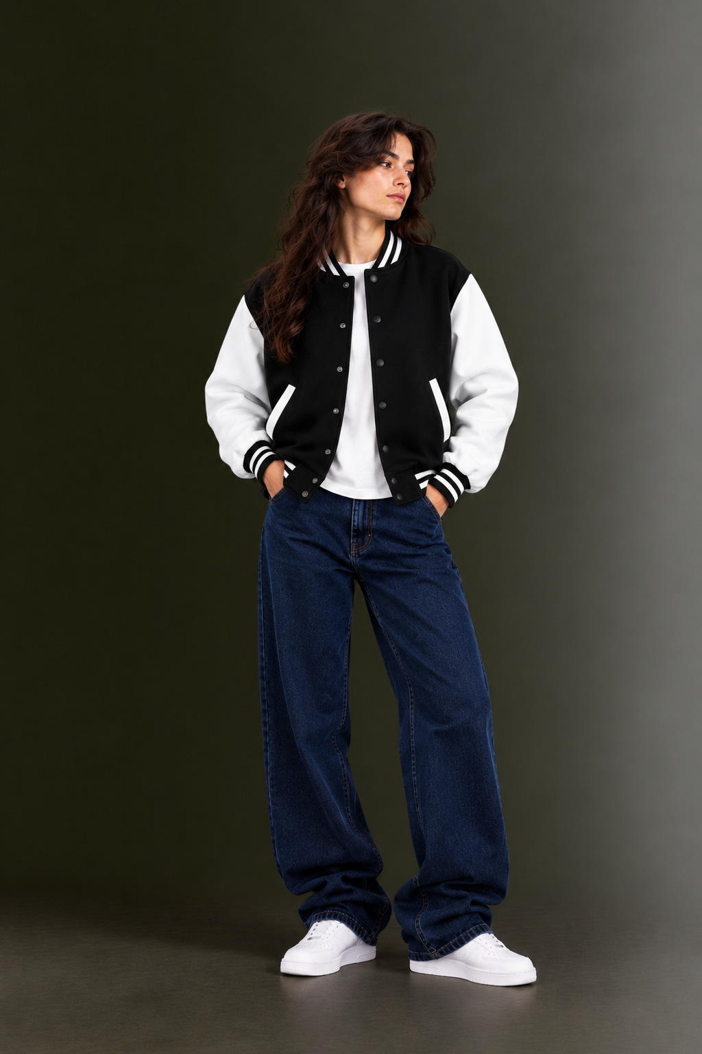 OUTPUFF Varsity Graphic T-Shirt | Campus-Inspired Style