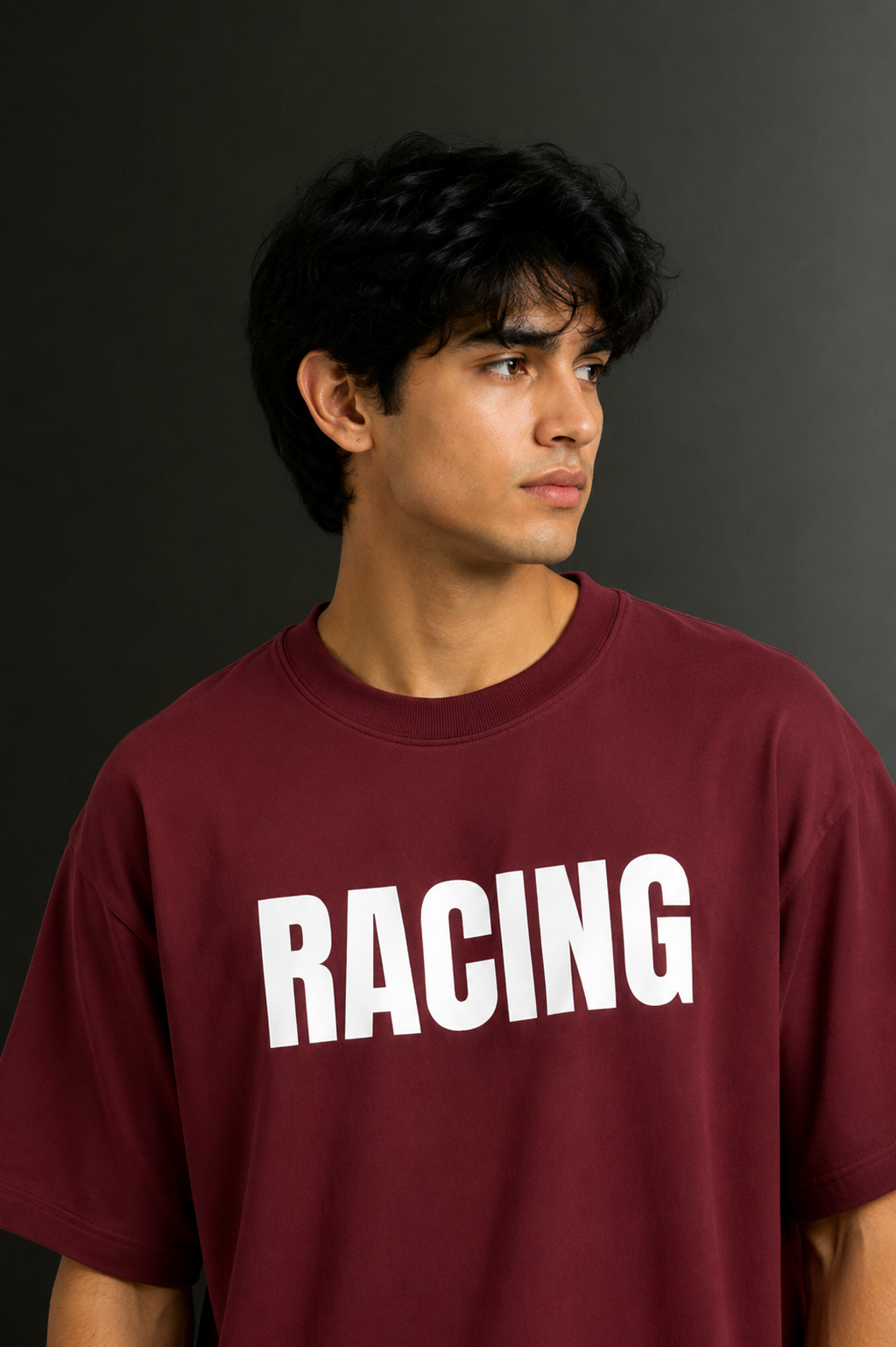 Men's Drop Shoulder Front & Back Printed T-Shirt | Graphic Tee | OUTPUFF
