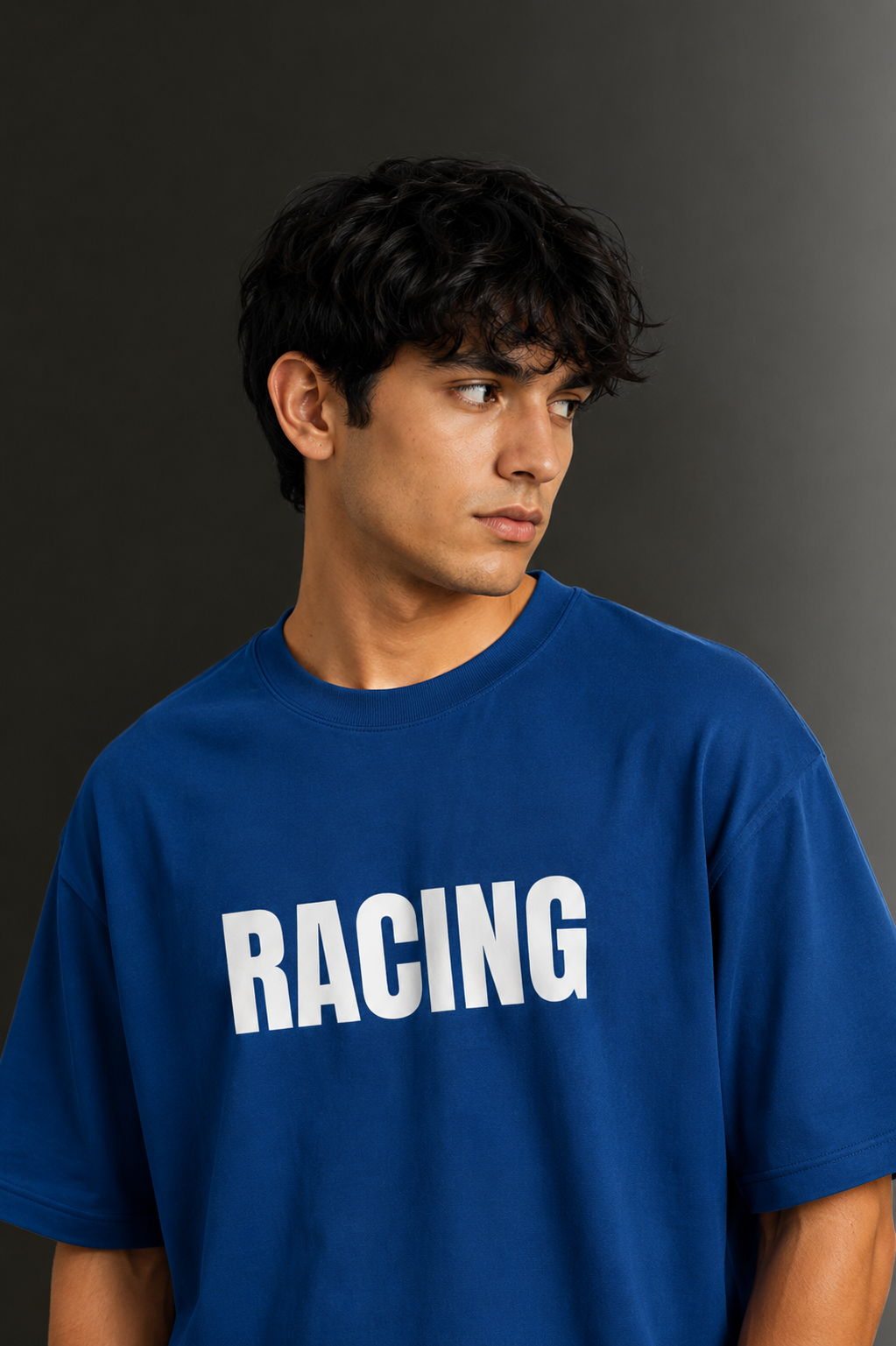 Men's Drop Shoulder Front & Back Printed T-Shirt | Graphic Tee | OUTPUFF