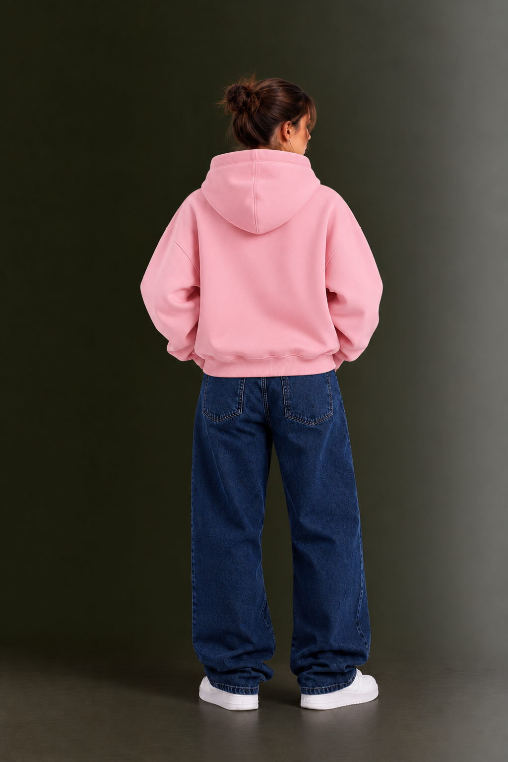 OUTPUFF Unisex Regular Fit Pullover Hoodie with Kangaroo Pocket