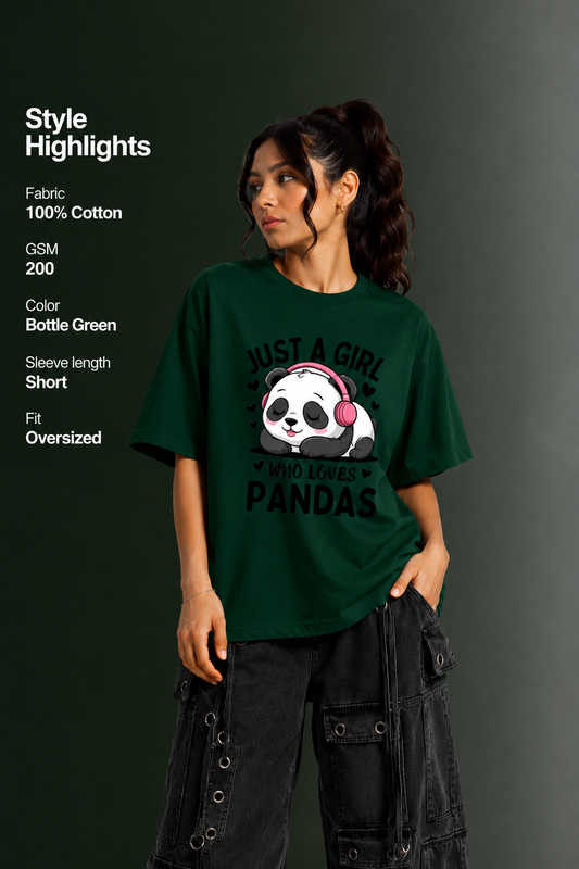 Women Drop Shoulder Front Printed T-Shirt | OUTPUFF