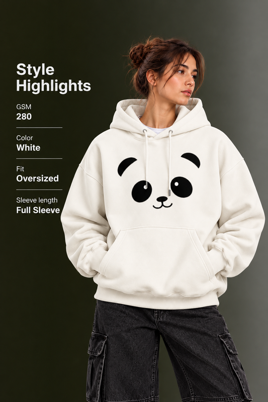 OUTPUFF Unisex Printed Pullover Hoodie with Kangaroo Pocket