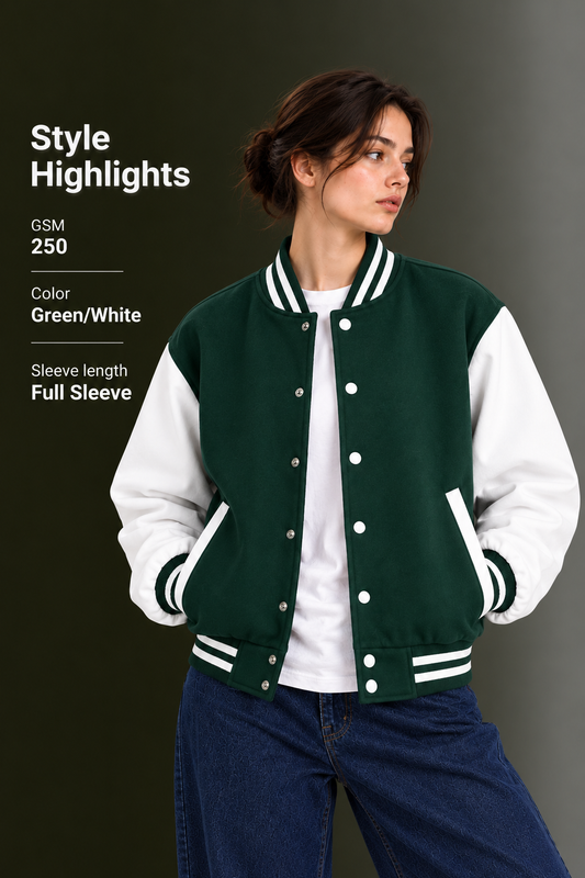 OUTPUFF Varsity Graphic T-Shirt | Campus-Inspired Style