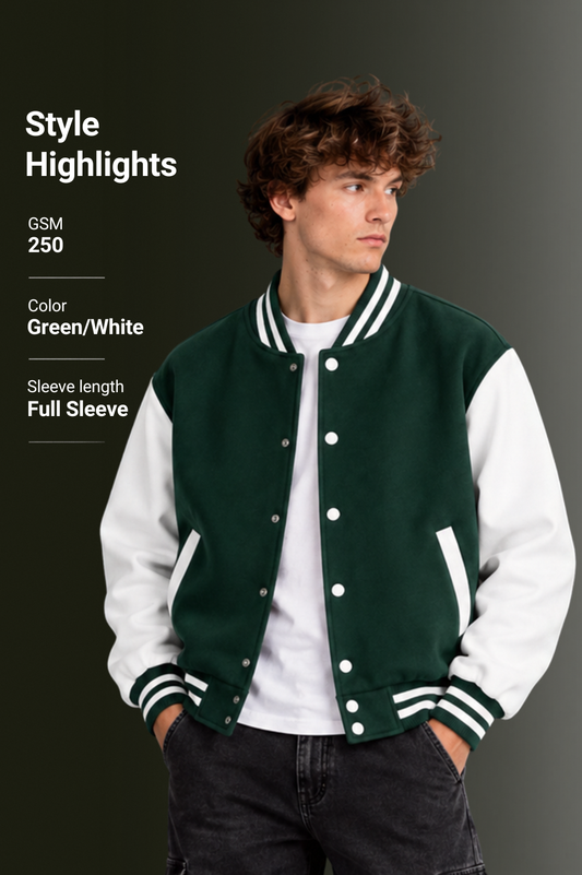 OUTPUFF Varsity Graphic T-Shirt | Campus-Inspired Style