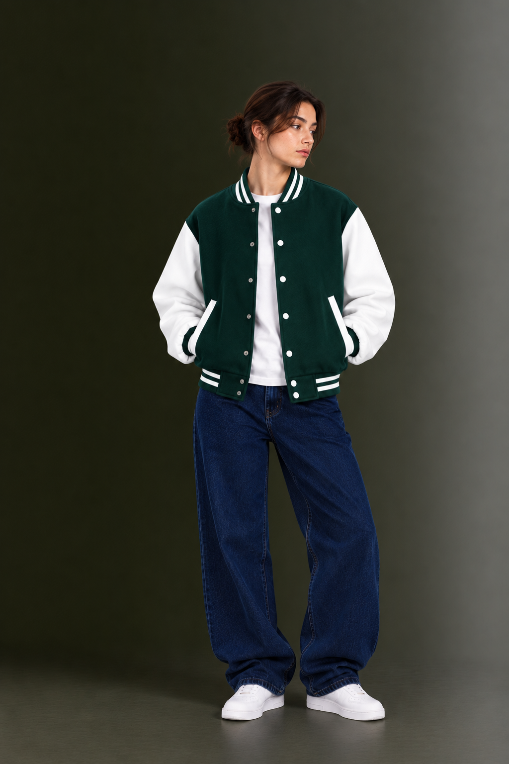 OUTPUFF Varsity Graphic T-Shirt | Campus-Inspired Style