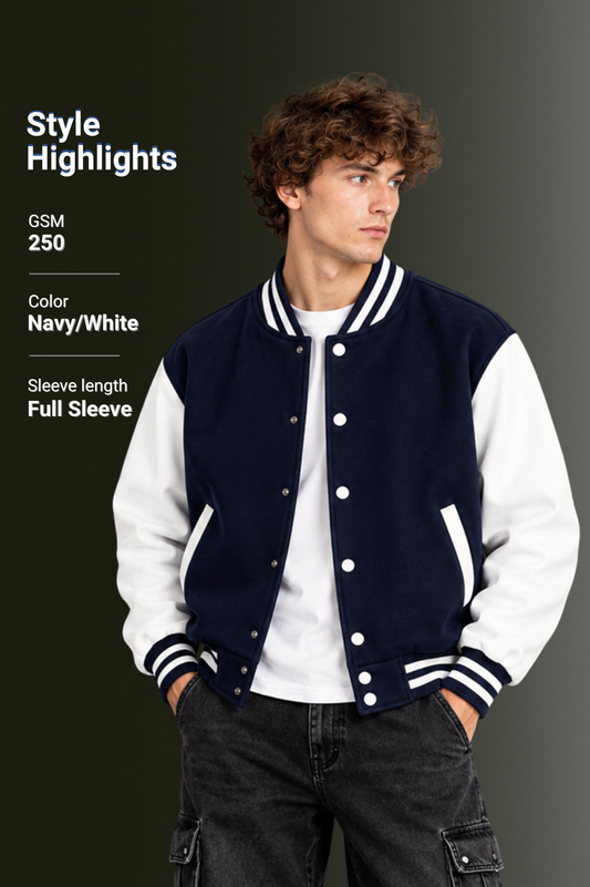 OUTPUFF Varsity Graphic T-Shirt | Campus-Inspired Style