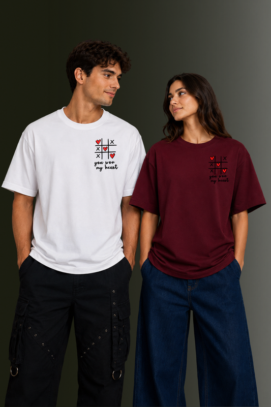 Matching Couple Printed T-Shirts | OUTPUFF
