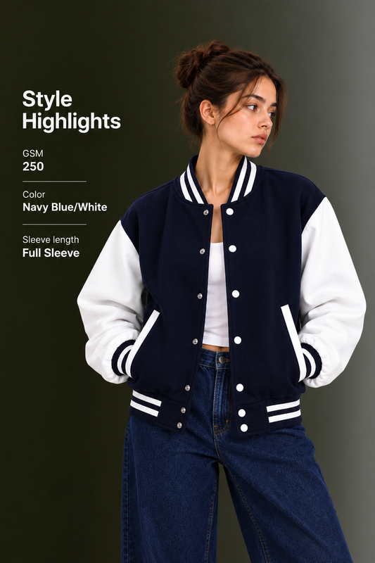 OUTPUFF Varsity Graphic T-Shirt | Campus-Inspired Style