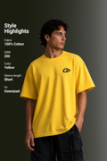 MENS DROP SHOULDER (YELLOW)