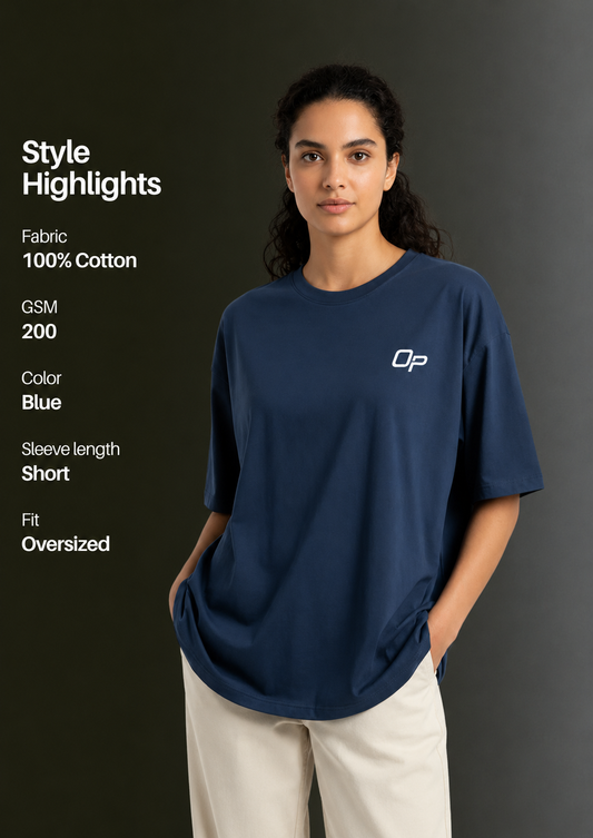 Women's Drop Shoulder T-Shirt | Oversized Streetwear Tee – OUTPUFF